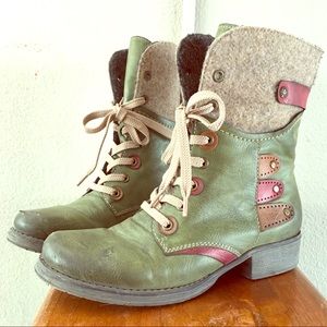 Rieker Boots. “Fergie” model.